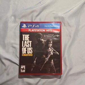 Sony PS4 The Last of Us Remastered - Red Case